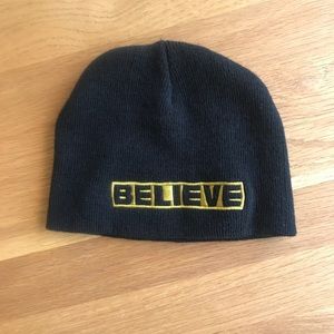 Justin Bieber BELIEVE Tour Beanie NWOT